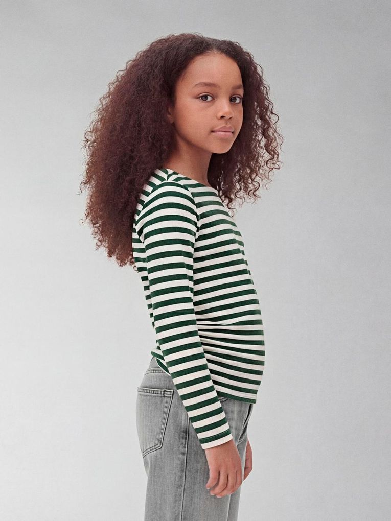 Name it Mädchen Langarmshirt Ringelshirt Nkfoleika