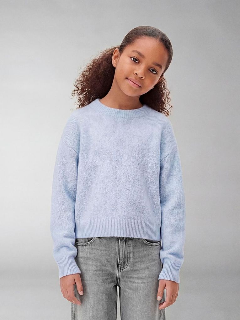Name it Mädchen Strickpullover Nkfolansa