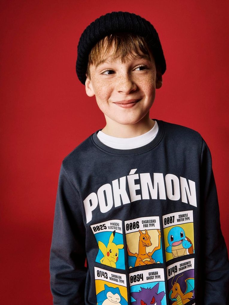 Name it Jungen Pokemon Sweatshirt Nkmstus