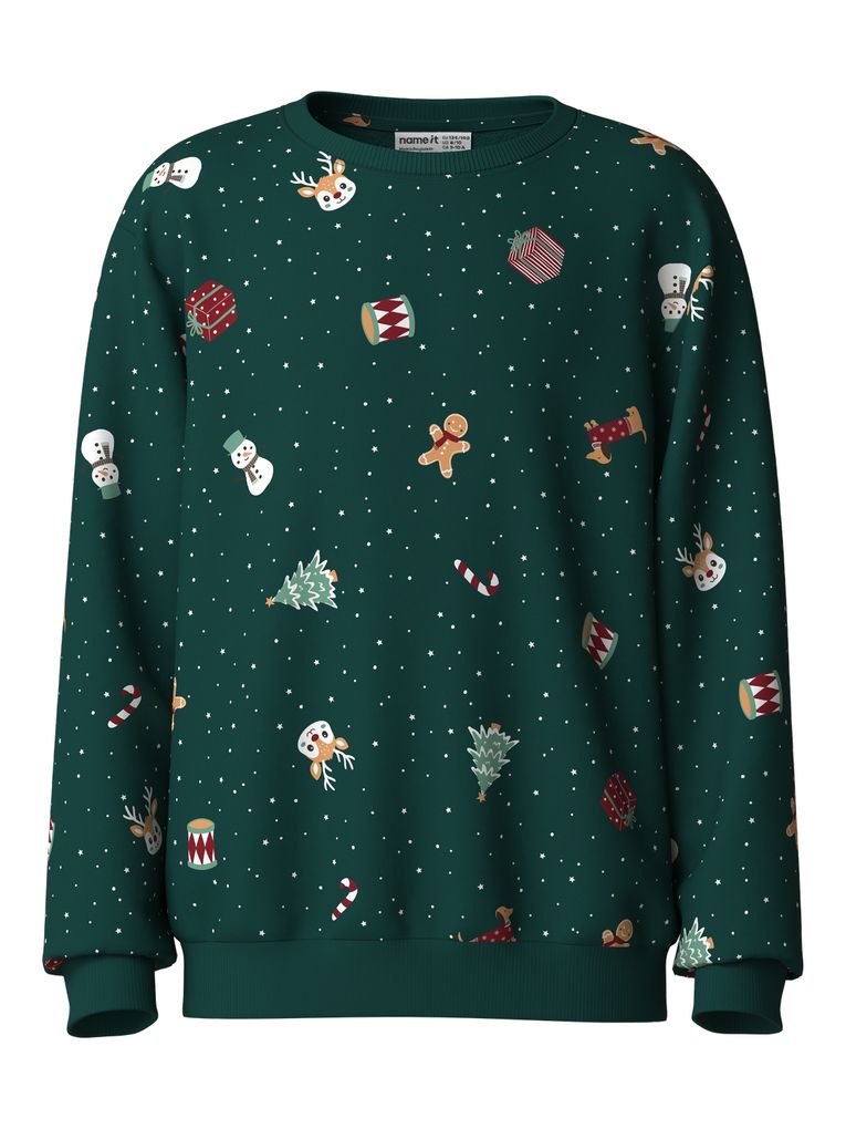 Name it Kinder Weihnachts-Sweatshirt Nknvohom Christmas