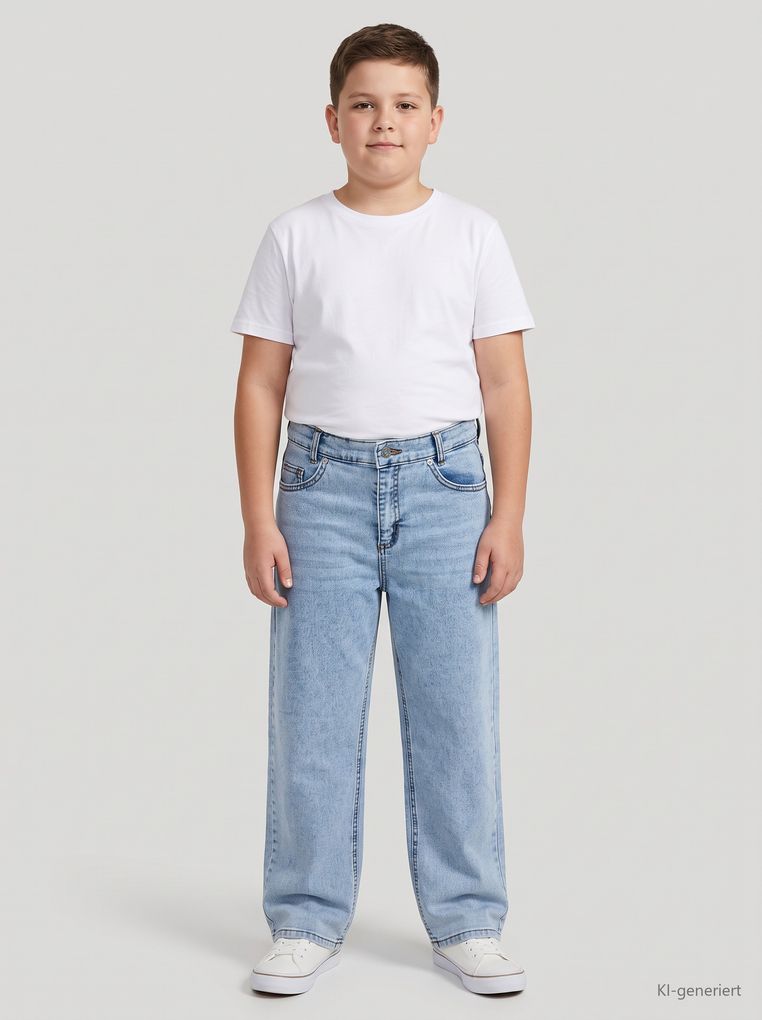 Blue Effect Baggy Jeans weiter Bund für kräftige Jungen