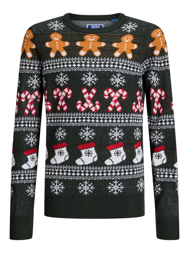 Jack & Jones Junior Jungen Strick Weihnachtspullover Jjxmas